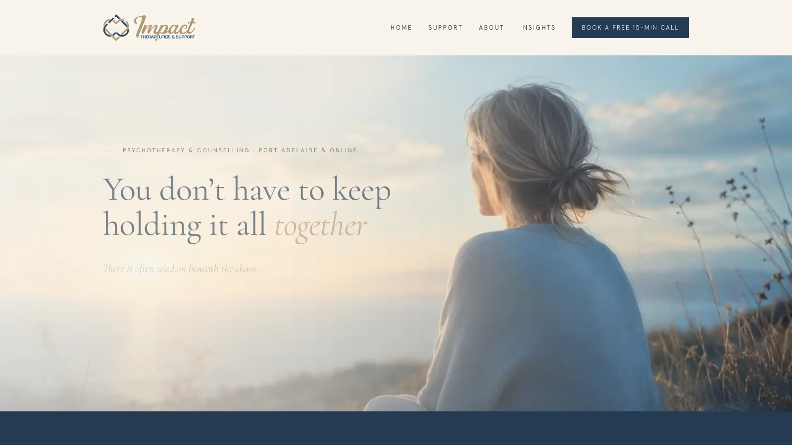 Impact Therapeutics & Support website